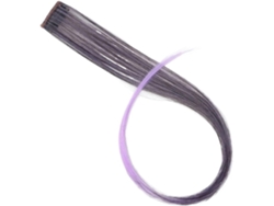 Extensiones De Cabello Sintéticas Largas Y Lisas Con Reflejos Arcoíris, Ideales Para Moños.