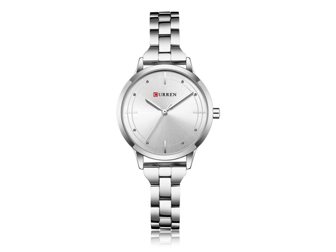 Reloj Analógico De Cuarzo Para Mujer, Resistente Al Agua, Con Esfera Redonda, Oro Rosa Y Morado.