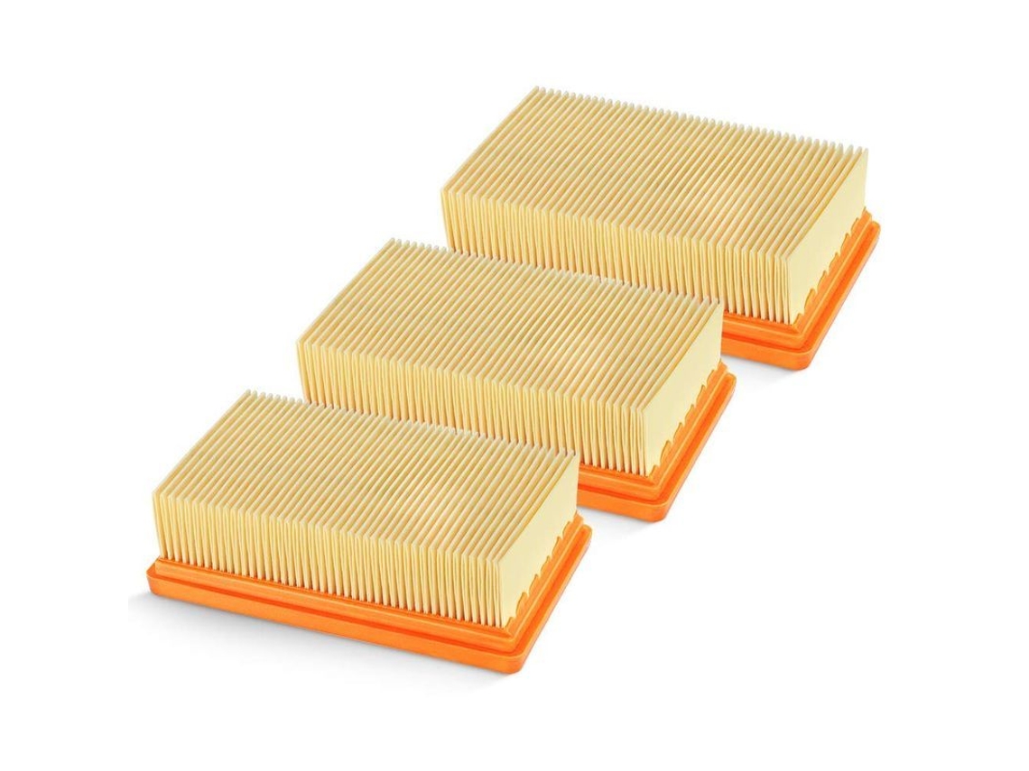 2026-3 Filtros Hepa Reemplazo Plisado Para Aspiradora Karcher Mv4 Mv5 Mv6 Wd4 Wd5 Wd6 2.863-005.0