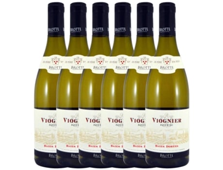 Vino BROTTE Brotte Baies Dorees Viognier Vin De Pays D'Oc (0.75 L - 6 unidades)
