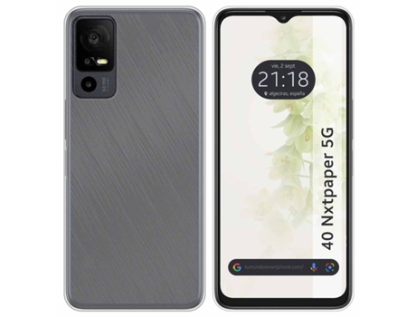 Funda Gel Nxtpaper para Tcl TUMUNDOSMARTPHONE Transparente