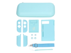 Estuche portátil Bj para consola de videojuegos con cremallera, bolsa de viaje y soporte para Lite Ns Nsl Azul