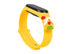 pulsera de navidad para su Xiaomi Mi Band 4 / Mi Band 3 - amarillo