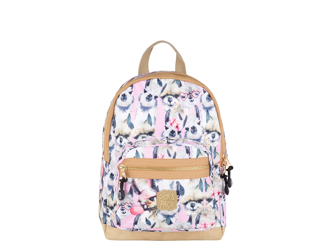 PICK & PACK Mochila Alpaca S/ Rosa