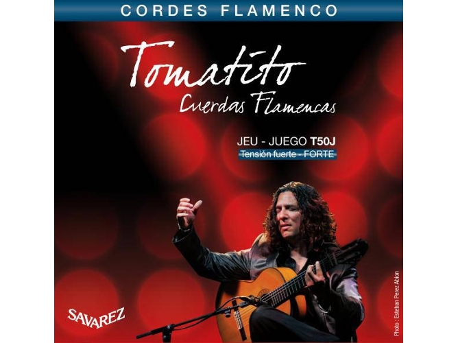 Jogo de Cordas Guitarra Clásica SAVAREZ Tomatíto T50J - )