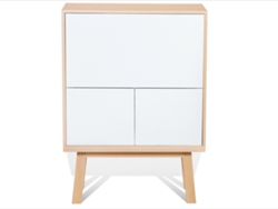 Escritorio MON PETIT MEUBLE FRANÇAIS de Madera Con Almacenamiento 90 cm de Ancho