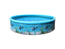 Piscina redonda plegable portátil de plástico duro sin inflar para bebés, niños, adultos y familias.