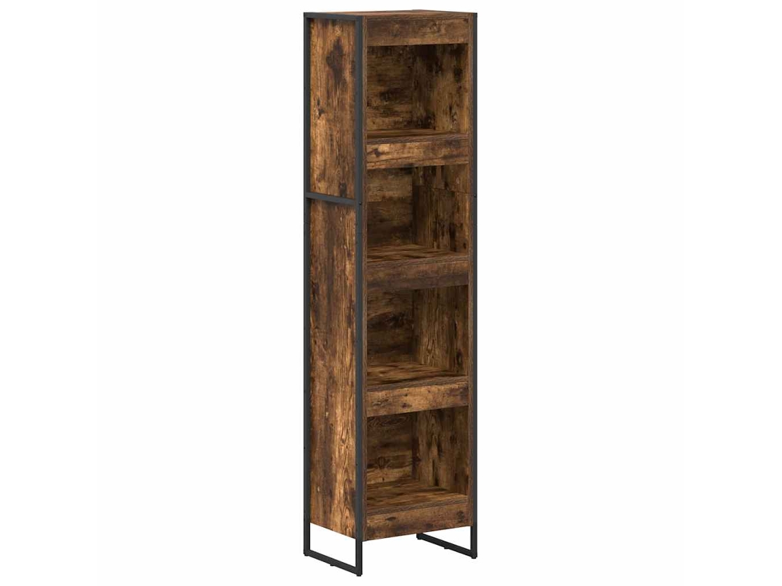 Maison Exclusive - Estantería Para Libros Roble Humo 80 X 30 X 155 Cm