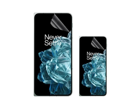 Conjunto de Protectores de Pantalla Protectoras Frente para Oneplus Oneplus Open GIFT4ME Hidrogel Transparente (2un)