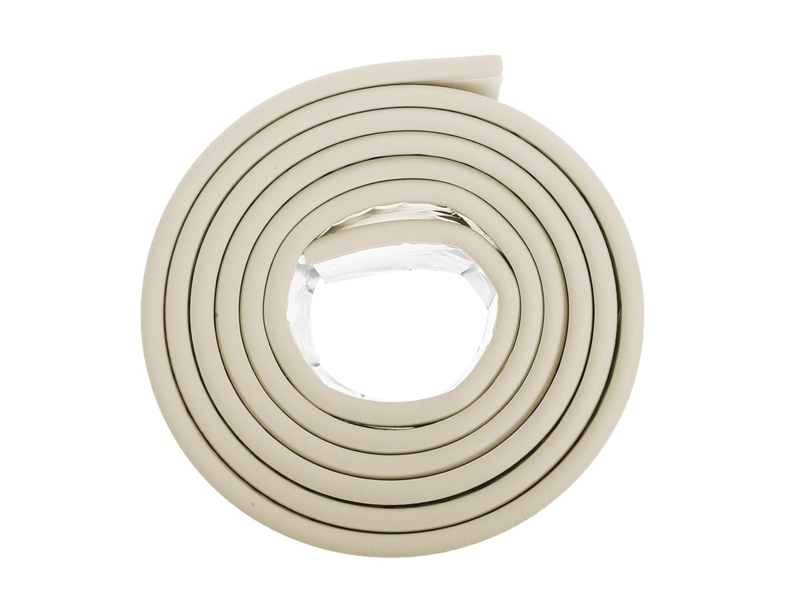 Moldura Autoadhesiva Para Zócalos Y Bordes De Pared, Flexible De Pvc Blanco, Tamaño Mediano 12 Cm X 5 M, Adecuado Para
