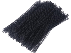Paquete De 100 Carretes De Encuadernación En Espiral De Plástico, 9,5 Mm De Diámetro, 3/8", 48