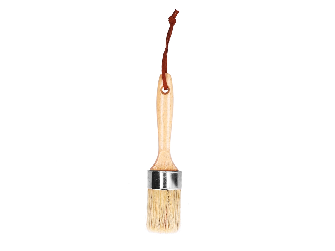 Pincel Con Cerdas Y Mango De Madera Para Muebles Y Decoración Del Hogar.