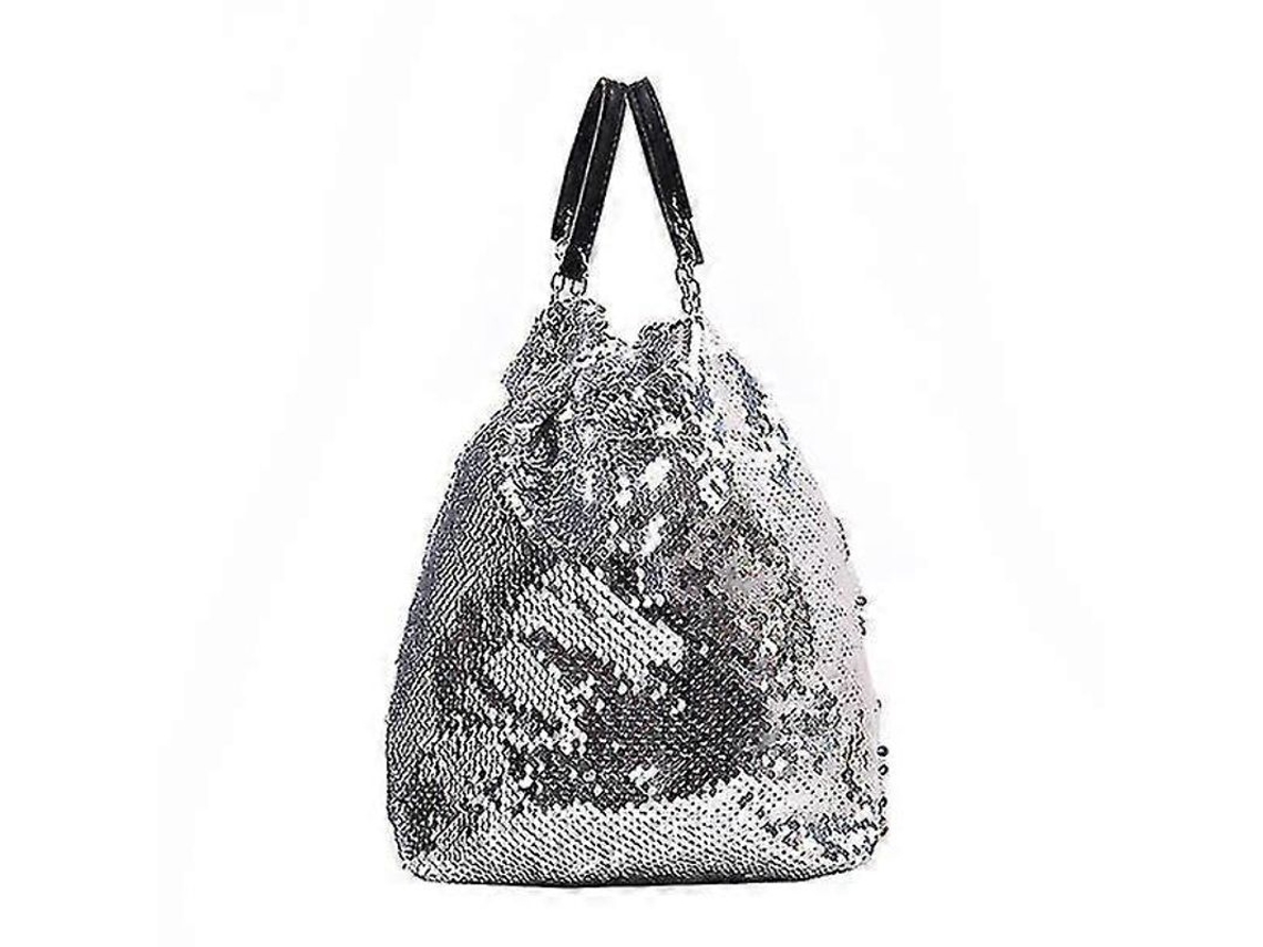 2026-bolsa De Cubo Con Lentejuelas Y Cordón Para Mujer, Mochila Bandolera Con Cadena, Bolsa Tote Elegante Y Práctica