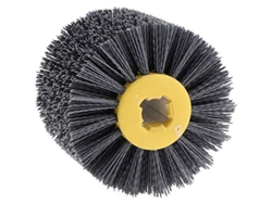 2026-pincel De Nylon Pull Wheel - Grano 180 - Para Madera, Máquina De Satinado - 120mm