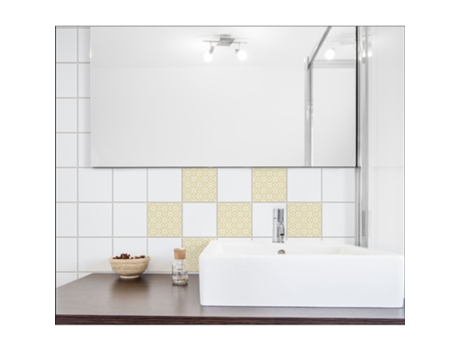 Adhesivo de Azulejo Decorativo PLAGE Gráfico Gráfico Sobrio