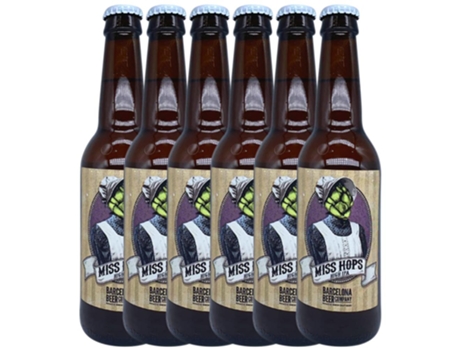 Cerveza BARCELONA BEER Miss Hops High Ipa 0.33L (6 unidades)