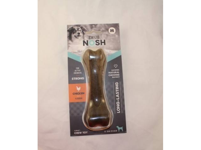 Hueso para Perros HAGEN Zeus Nosh Roer Pollo (M -15cm)