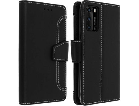 Funda Huawei P40 AVIZAR FOLIO-VITO-BK-P40R Negro