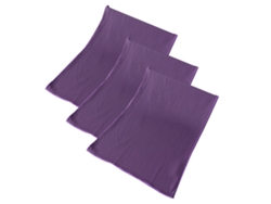 Conjunto de Toalla NEVEANCE Refrescantes Ligera Gimnasio Ejercicio Sudor Secado Morado - 3pcs (30x100cm)
