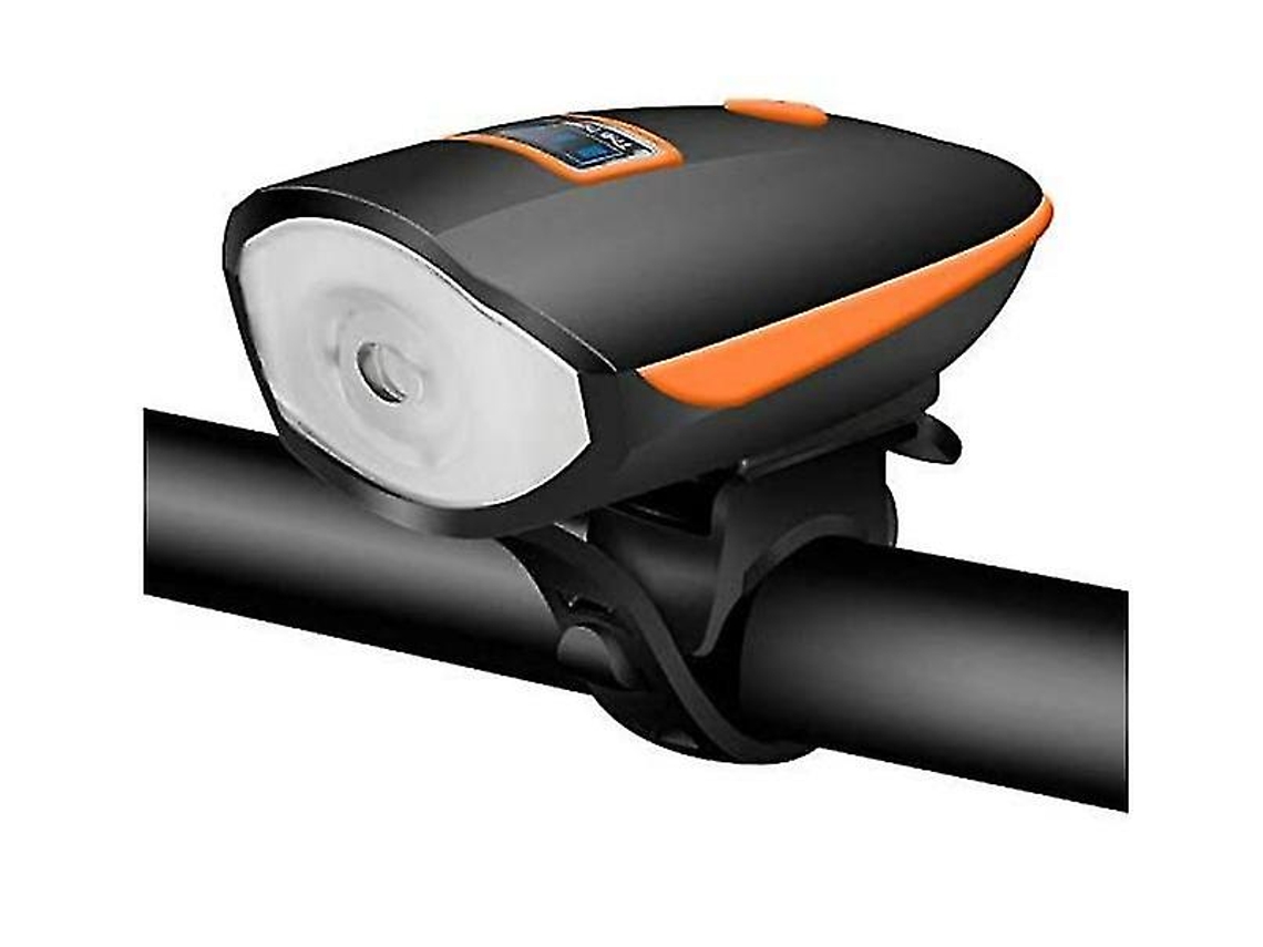 Farol Bicicleta 1200mah 4modos 140db Ipx4 Mtb Negro Yizhood