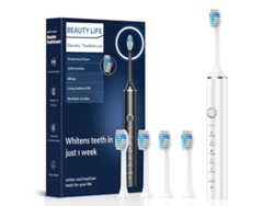 Cepillo De Dientes Eléctrico Recargable Siurn Con Cerdas Suaves Blanco