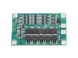 Placa De Protección Bms Pcb Para Batería De Litio 3s 12v 40a Con Carga Balanceada