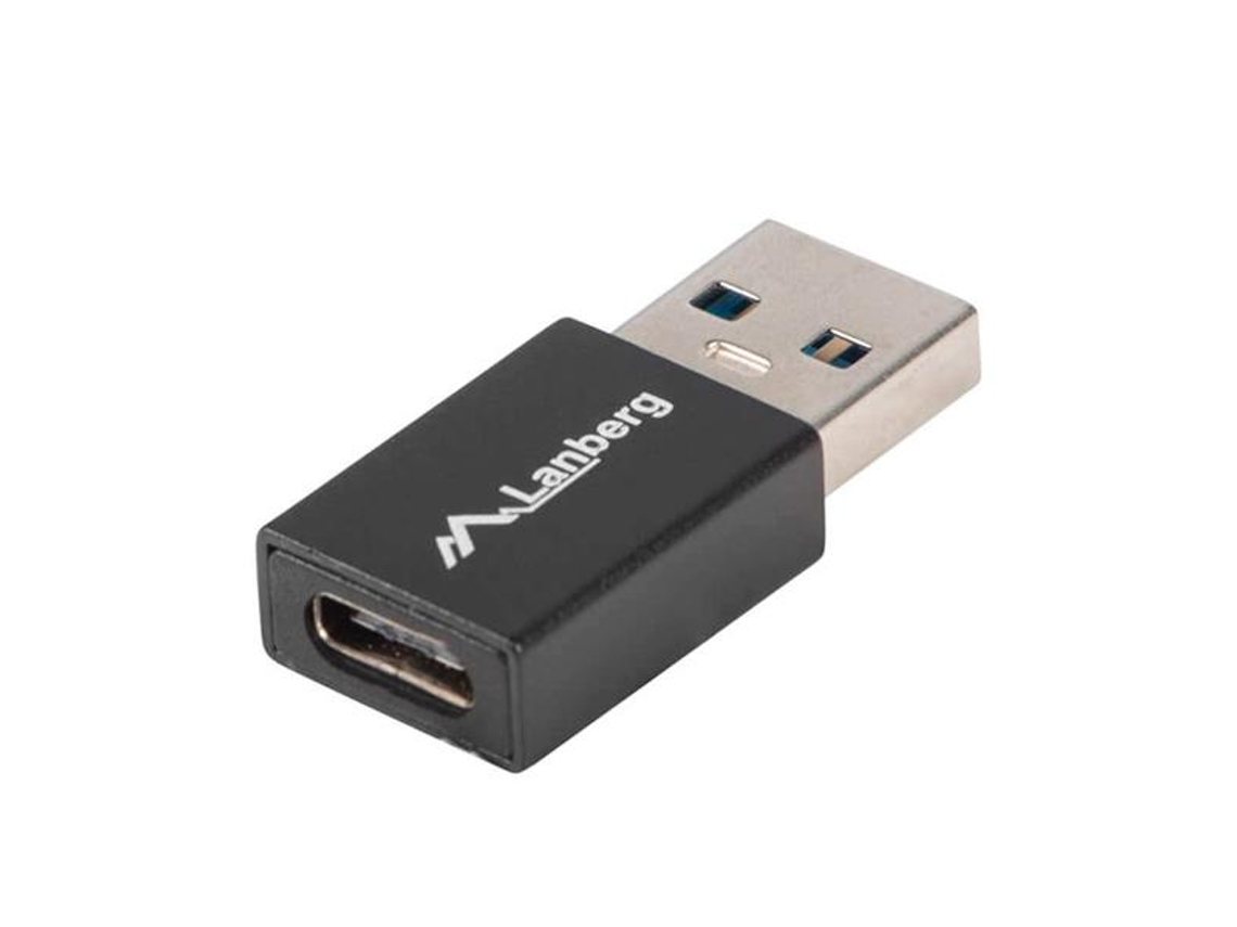 Adaptador Usb C a Usb Lanberg Ad-Uc-Ua-01