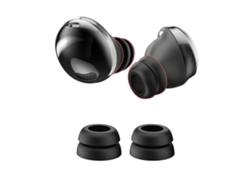 Auriculares de silicona Ahastyle PT168 para Samsung Galaxy Buds Pro, tamaño: grande, color negro