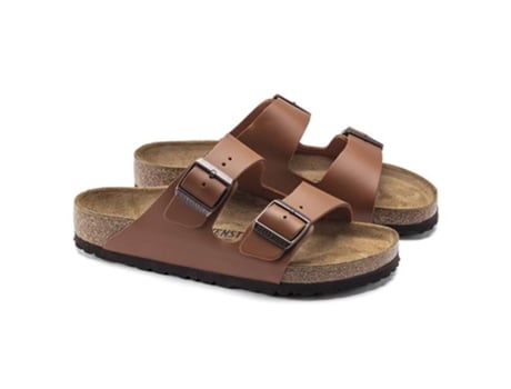 Chanclas BIRKENSTOCK Arizona Piel (44 - Marrón)