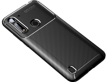 Carcasa Motorola Moto G8 Power Lite Rugged Carbon Negro