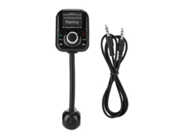 Transmisor De Fm Para Coche Con Pantalla De Id De Llamada, Bluetooth, Decodificación Mp3, Tarjeta Tf Y Disco Usb