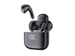 Auriculares Inalámbricos Bluetooth, Bestvite Bluetooth 5.0, Pantalla Digital Estéreo Con Cancelación De Ruido En La Oreja, Negro