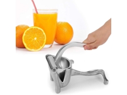 Exprimidor de limón portátil de acero inoxidable, exprimidor manual de limón y naranja, herramienta de prensado Truyuety