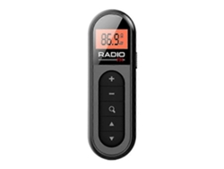 Mini Rádio Fm De Bolso Recarregável E Portátil De 76-108 Mhz