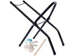 Portabidón | Almacenamiento compacto para bidón | Soporte plegable con boquilla y Gokoco