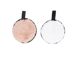 2 Piezas De Toallitas Desmaquillantes Reutilizables Y Lavables