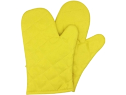 Guantes De Cocina - Resistentes Al Calor - Reforzados - 1 Par - Amarillos