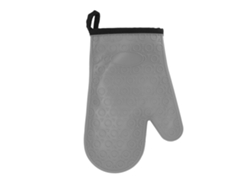 Guantes de cocina de silicona resistentes a altas temperaturas - Gris