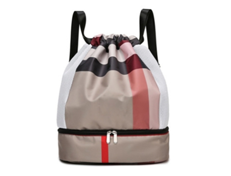 Bolsas Con Cordón Mochila Bolsa Deporte Gimnasio Saco Bolsa Con Cordón Bolsa De Cuerda Bolsa De Yoga, Caqui ZMDECQNA