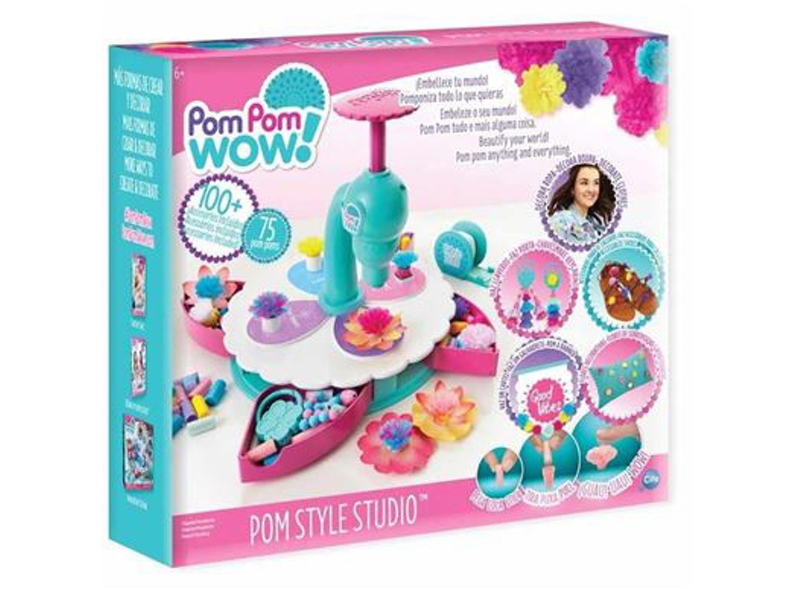Moda y Artesanía CIFE Pom pom wow style Studio