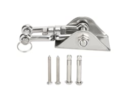 Gancho Giratorio Para Colgar Columpios, Hebilla De Placa Fija De Acero Inoxidable 304 Para Hamacas De Yoga, Sillas Y