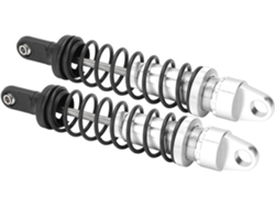 Amortiguador de aluminio RC SFUSHOS de 173 mm, 2 piezas para coches