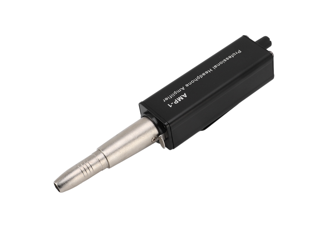 Amplificador De Fones De Ouvido Xlr Para 3.5mm Com Controle De Volume Transmissão Sem Perda Para Monitoramento