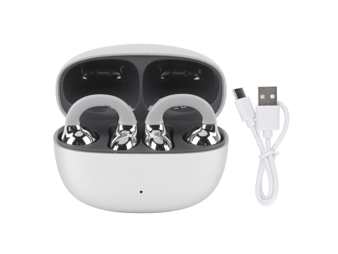 Auriculares Inalámbricos Con Clip, Bluetooth 5.4, Resistentes Al Agua, Con Cancelación De Ruido Y Batería De Larga Duración.