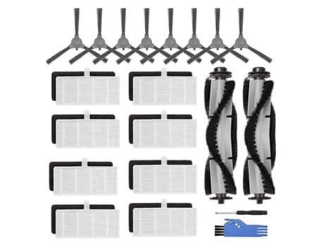 Para coredy r3500 r3500s r550 r650 r600 escova principal escova lateral filtro