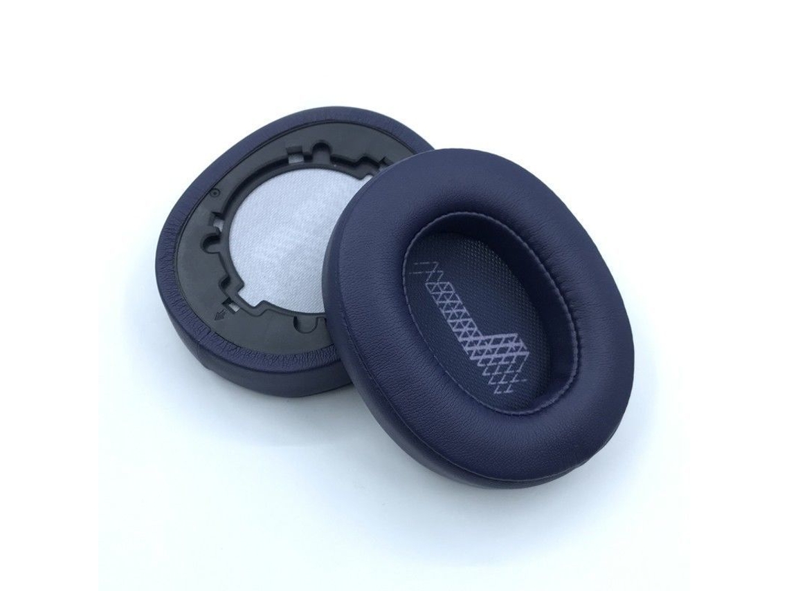 Almohadillas para auriculares JBL Live 500BT, espuma suave, color azul.