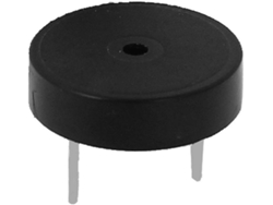 Zumbador Electrónico Piezoeléctrico Cilíndrico De 17 Mm De Diámetro.