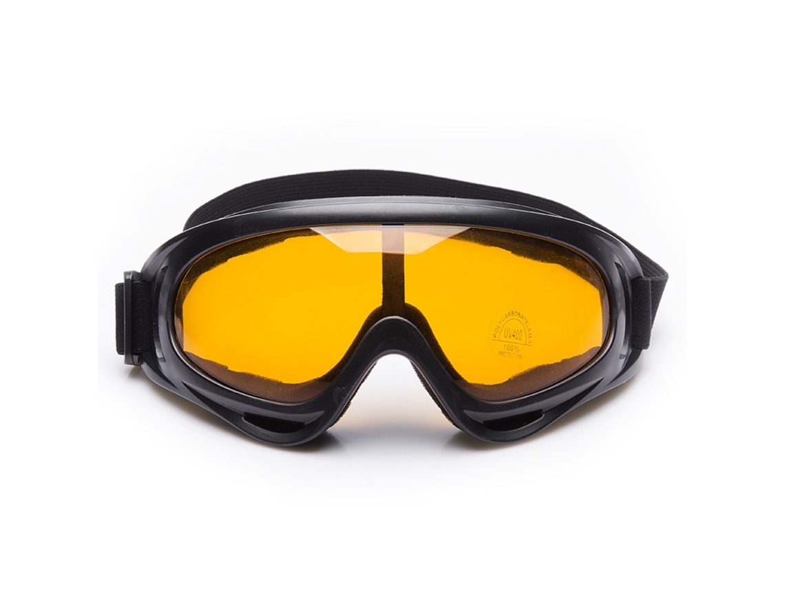 Gafas protectoras MDUG para deportes al aire libre, resistentes al viento y a la arena, e impermeables (naranja)
