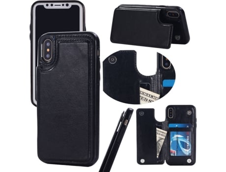 Carcasa iPhone 12 LOVEBABYLY Negro