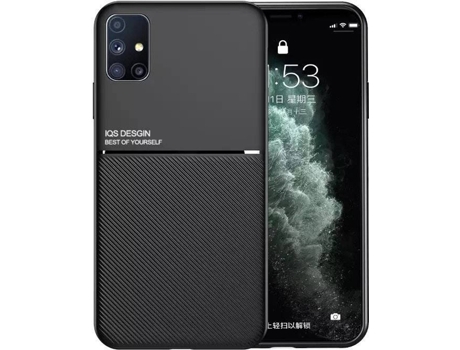 Carcasa Samsung Galaxy M31S G4M Magnética Anti Choque Negro